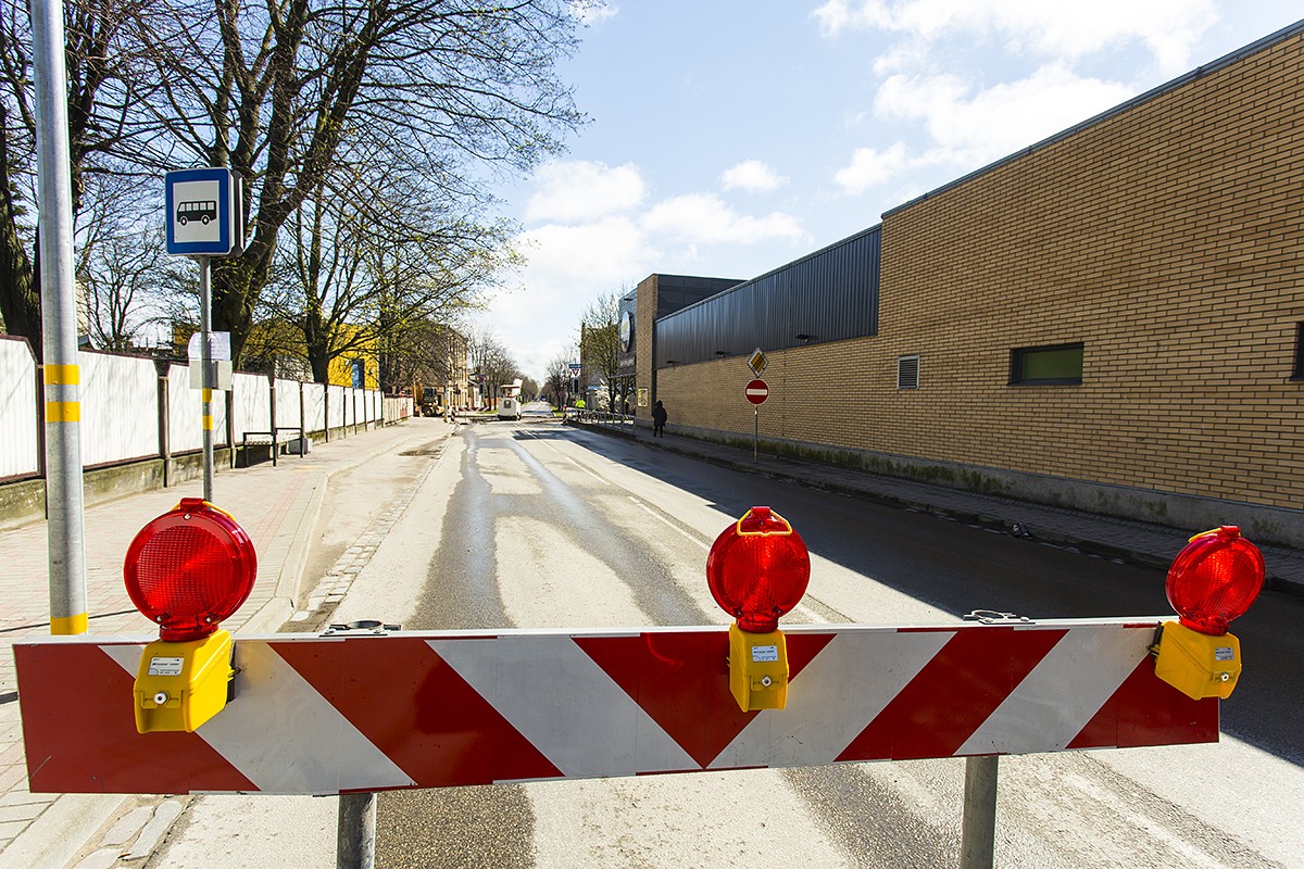 Sākušies remontdarbi Kungu un Ganību ielas krustojumā