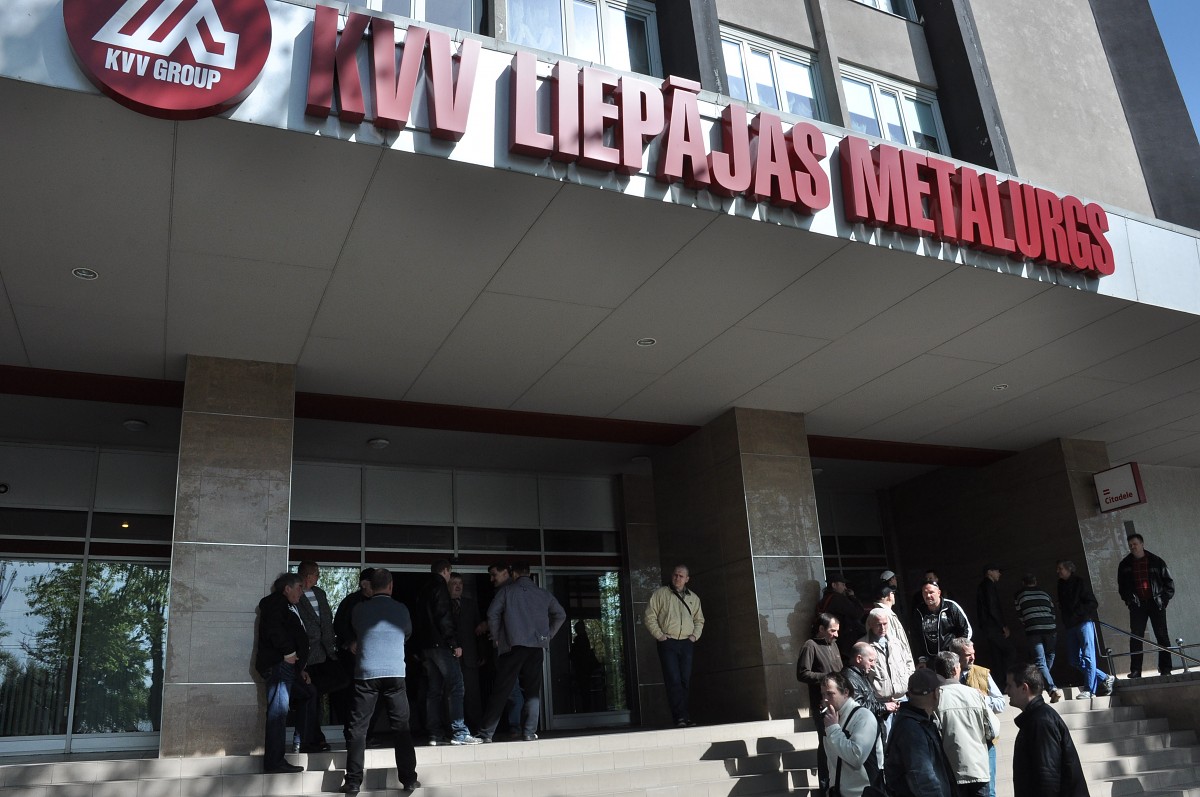 “KVV Liepājas metalurgs” tuvāko nedēļu laikā izlems, cik darbinieku paliks strādāt rūpnīcā