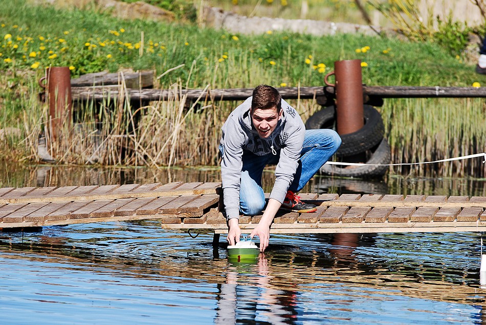 Latvijas skolēnu kuģu modeļu sacensības atklātos ūdeņos