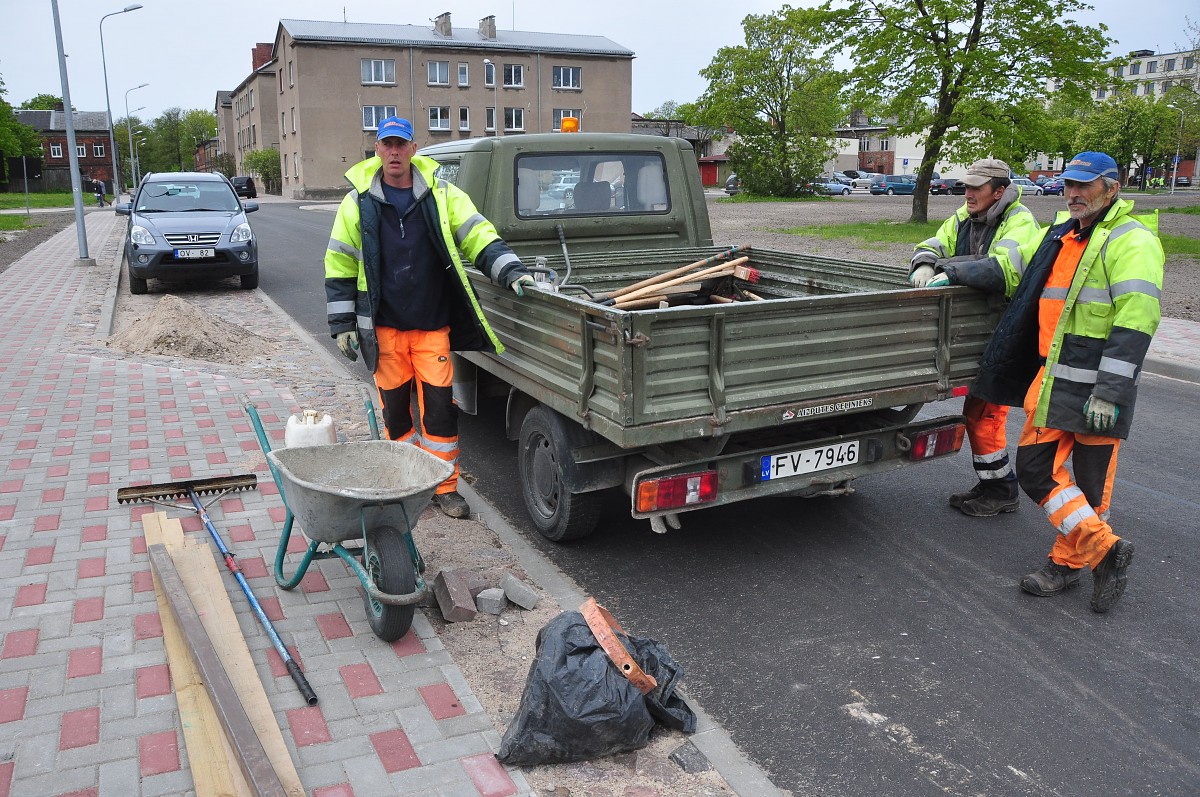 Darbiem Ūdens ielā pieliek punktu