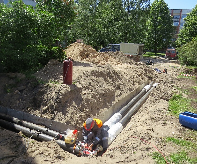 ”Liepājas enerģija” izvērš siltumtīklu atjaunošanas darbus