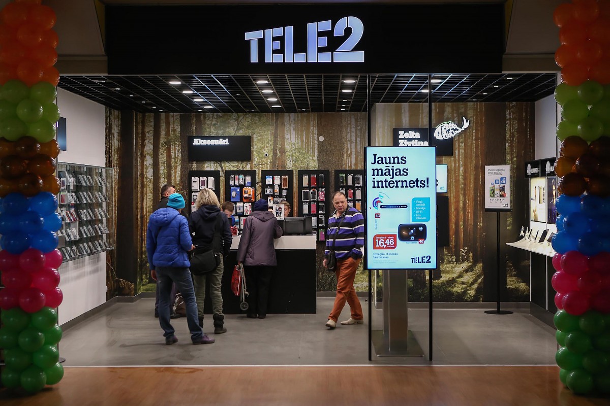 ”Tele2” atvērs klientu apkalpošanas centru Liepājā