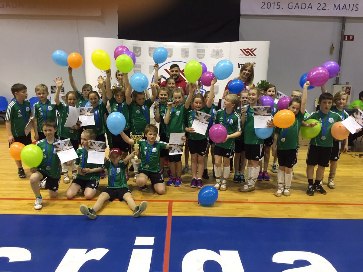 Projektu “Sporto visa klase” liepājnieki noslēdz ar vicečempionu titulu