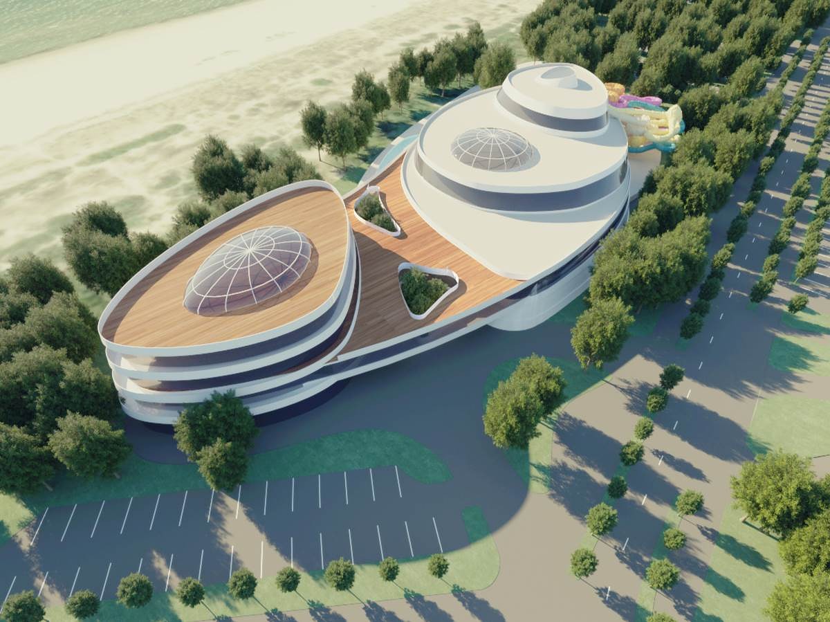 Iznomās suņu placi SPA būvēšanai