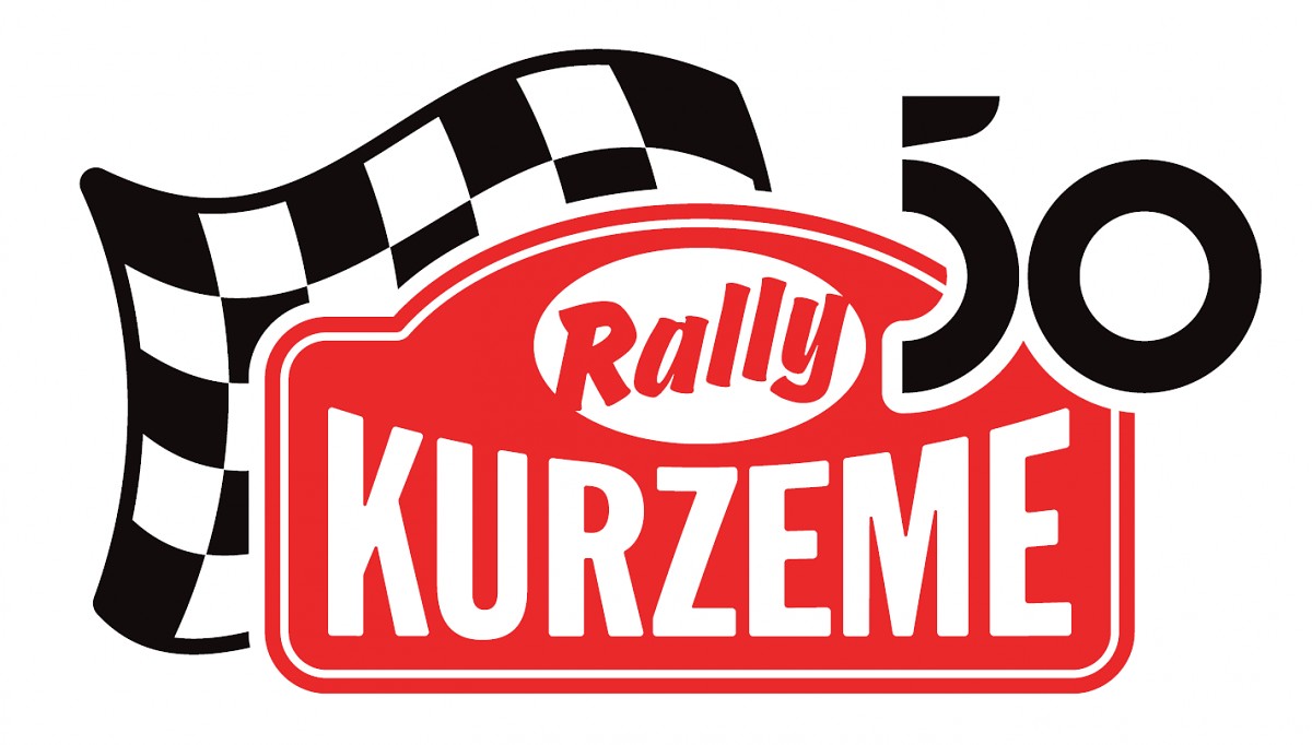 Tapis rallija “Kurzeme” 50 gadu jubilejai veltīts logotips