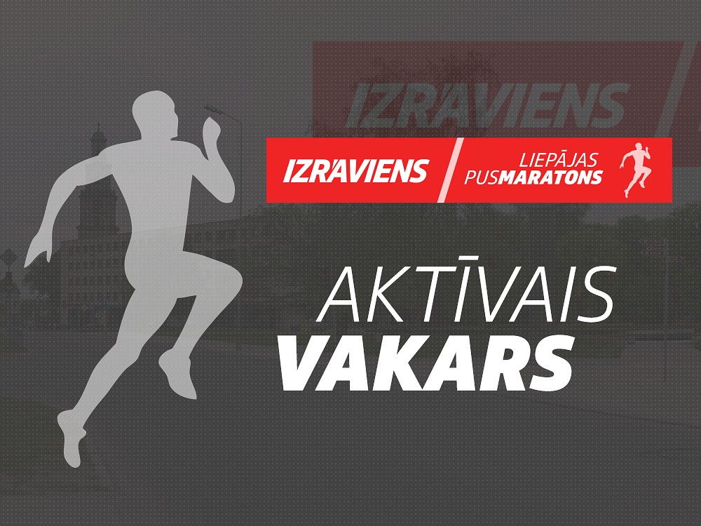 “Izrāviena” aktīvajos vakaros gatavosies “Liepājas pusmaratonam”
