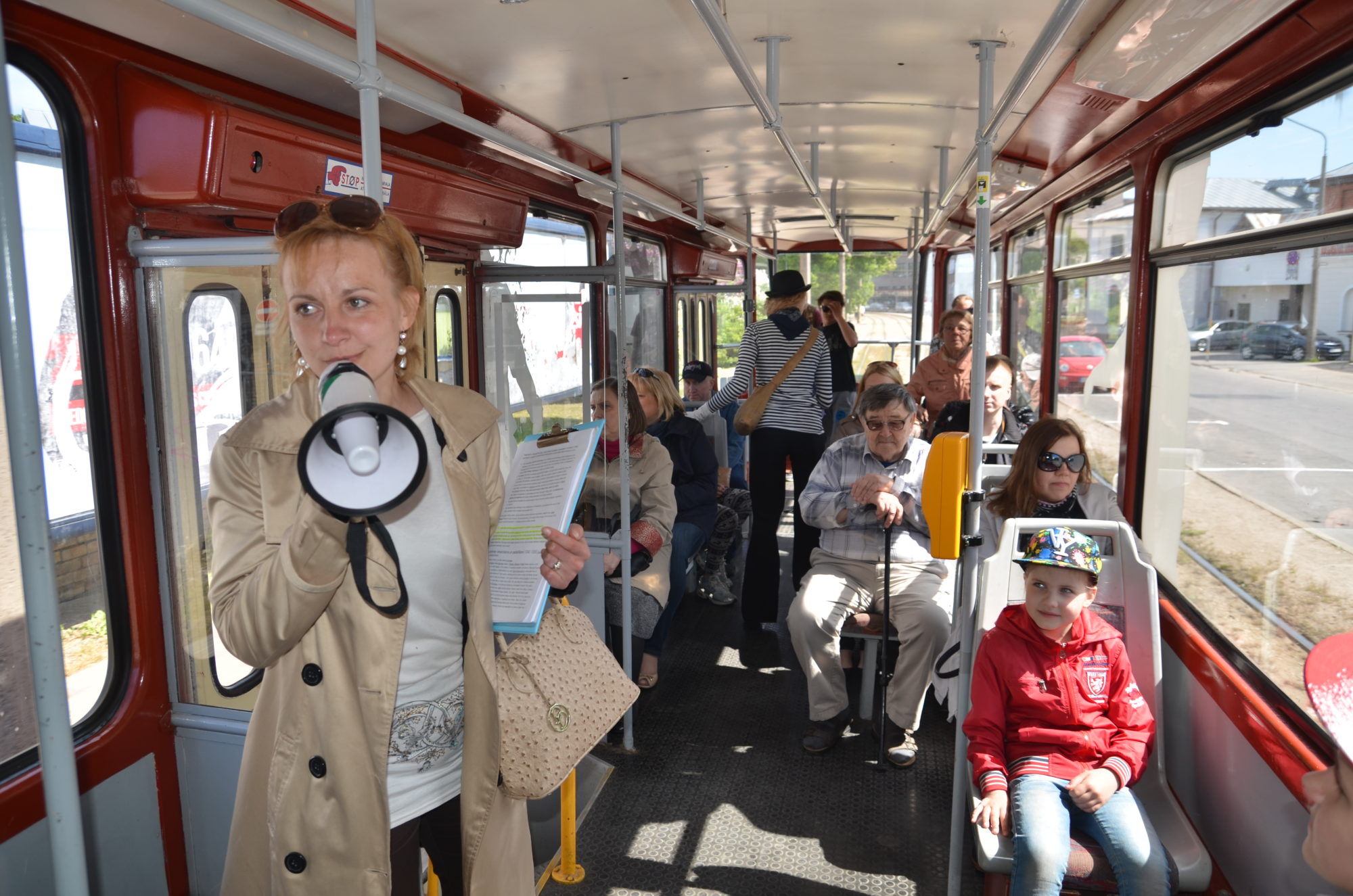 “Kultūras tramvajs” atkal uzņem pasažierus