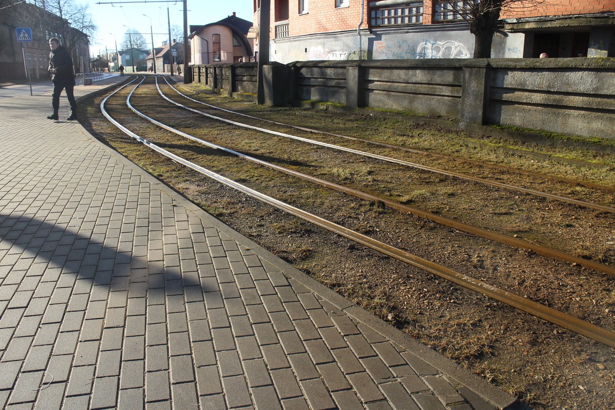Jaunnedēļ sāks tramvaja sliežu rekonstrukciju Klaipēdas ielā