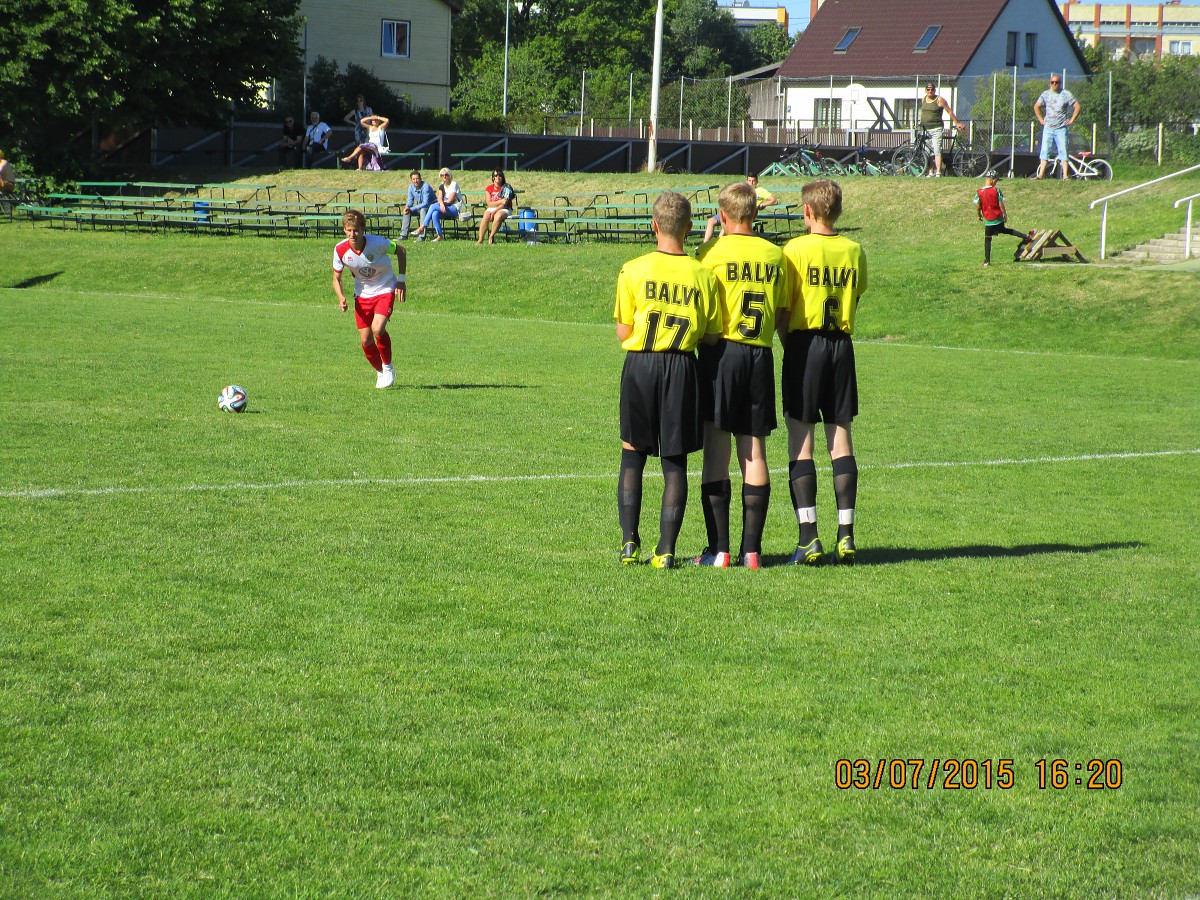 Pirmā Liepājas futbolistu uzvara Latvijas jaunatnes olimpiādē