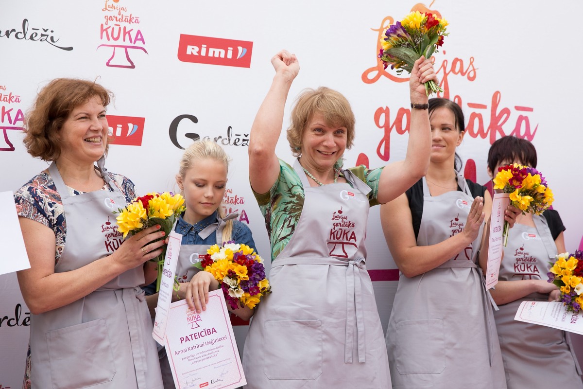 Noskaidrotas divas gardāko kūku cepējas Kurzemē