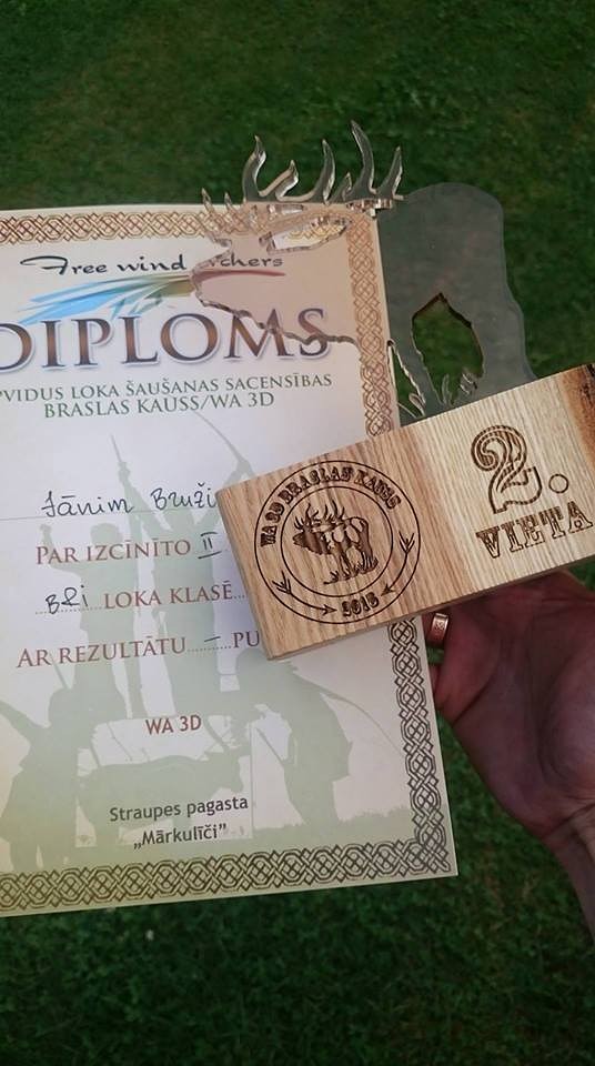 Liepājas loku šāvēji startē sacensībās “Braslas kauss 2015”