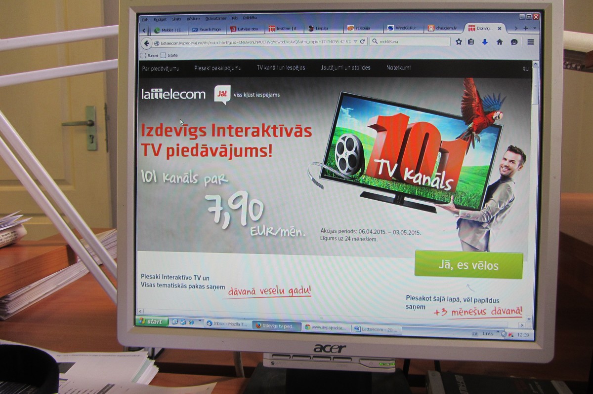 Liepājā norisinās vērienīga interneta tīklu modernizācija