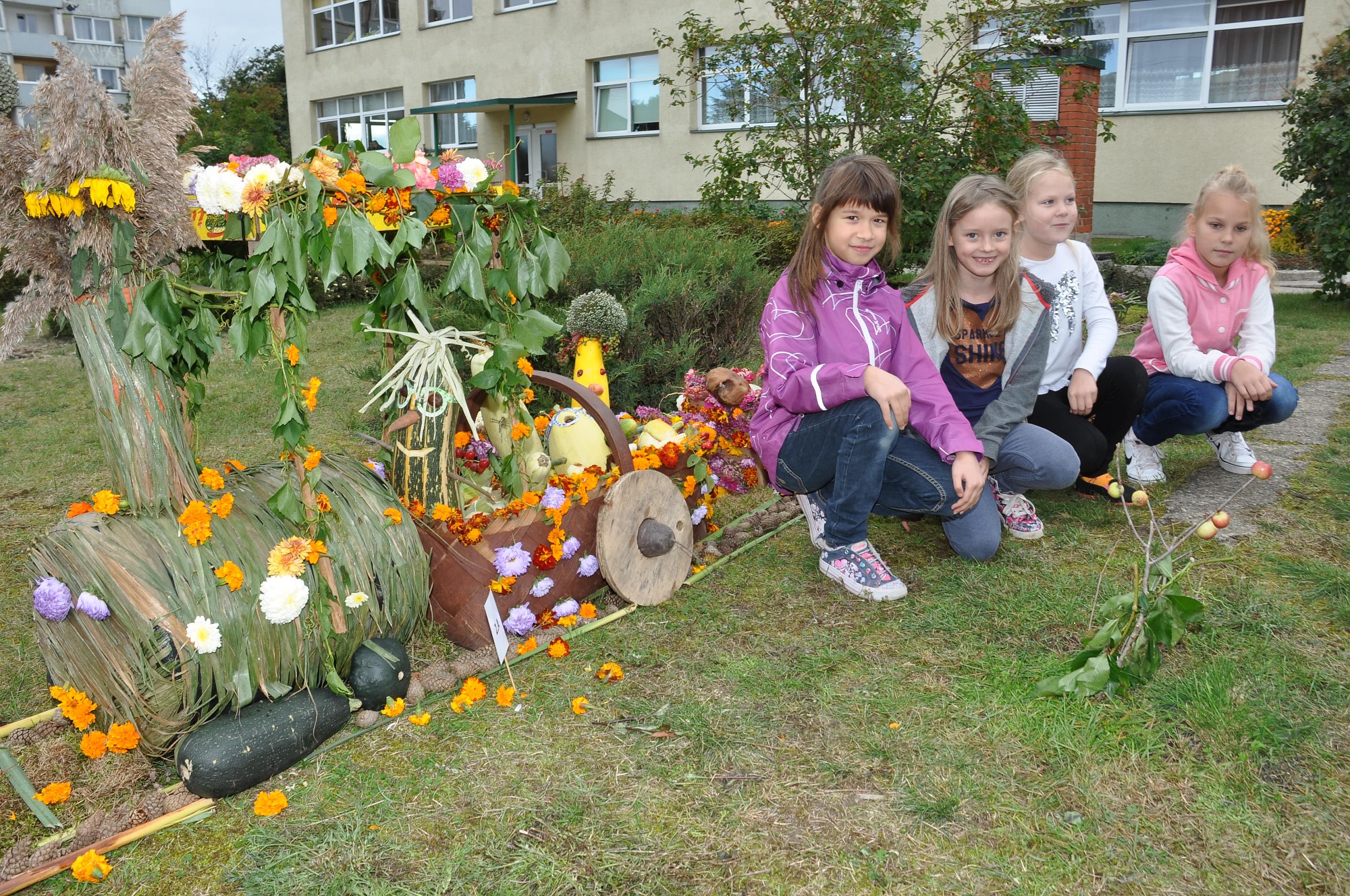 Rudens veltes pārvērtušās braucamrīkos