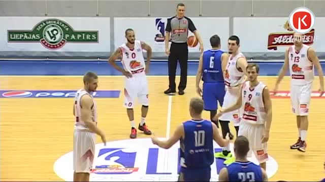Basketbola klubs “Liepāja/Triobet” izcīnījis sezonas pārliecinošāko uzvaru