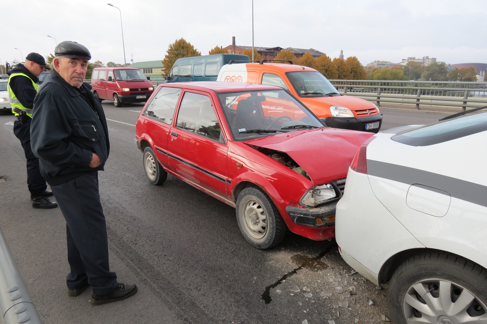 Taranē Ceļu policijas ekipāžu