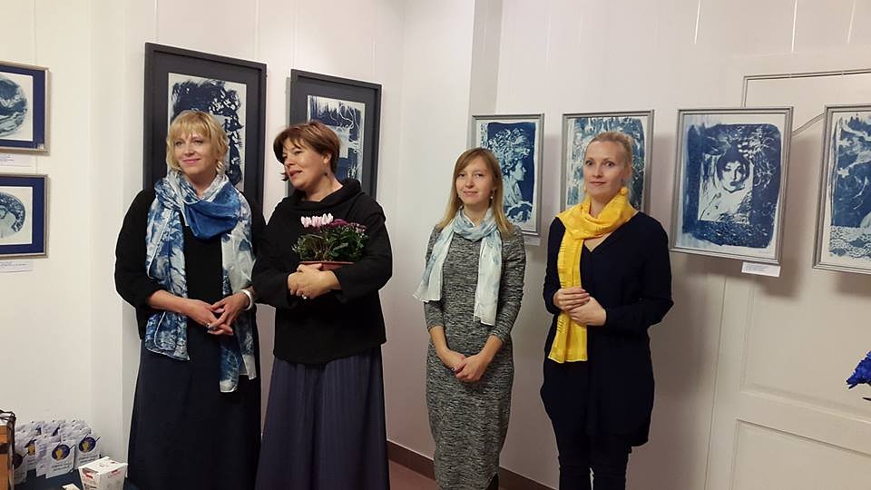 LiepU absolventi aicina apmeklēt cianotipijas izstādi