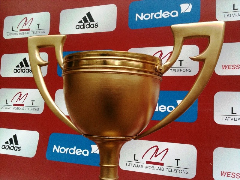 Virslīgas čempionu kausu vedīs uz Liepāju