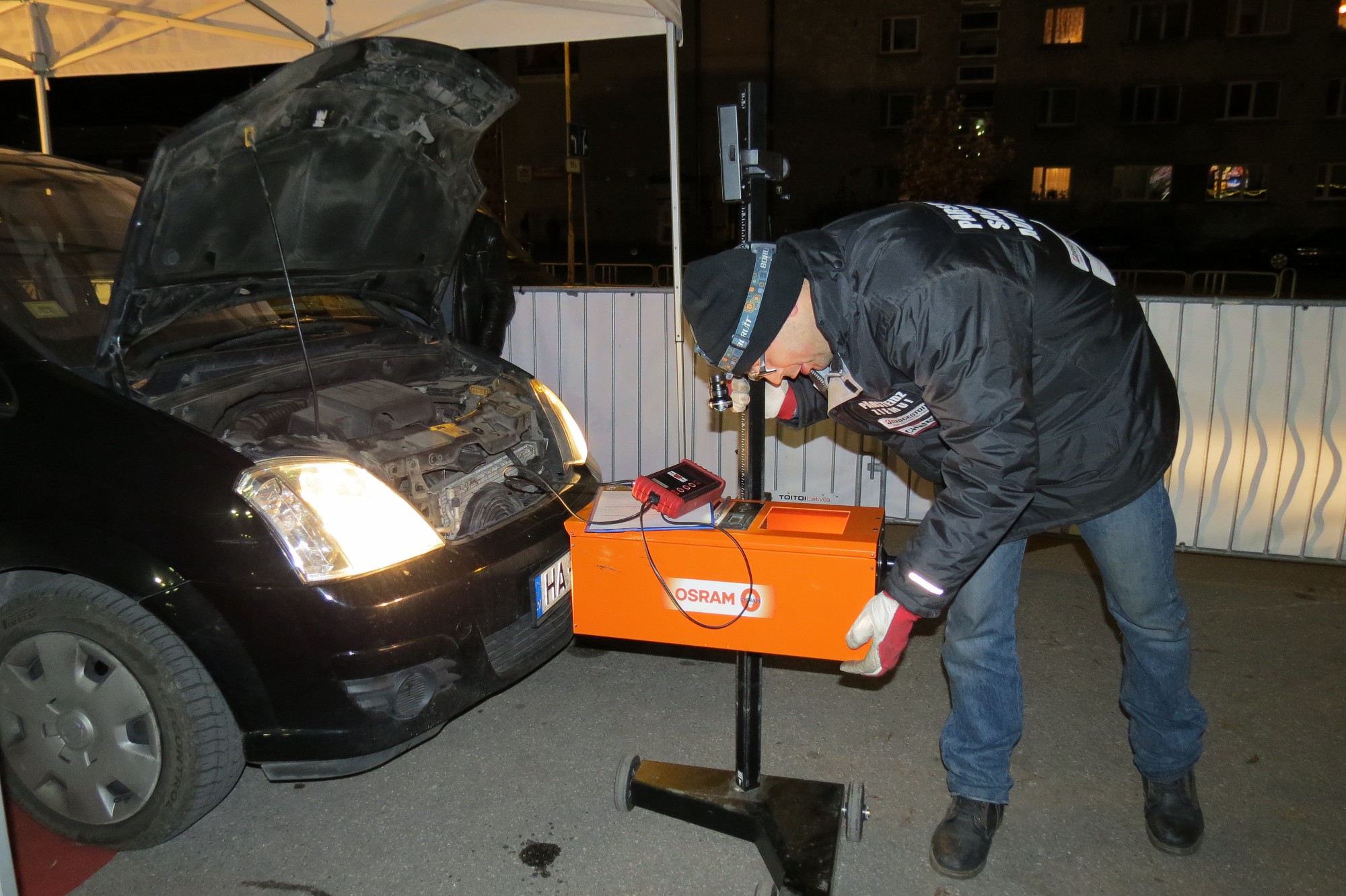 Aktīvi izmanto iespēju bez maksas pārbaudīt auto pirms ziemas