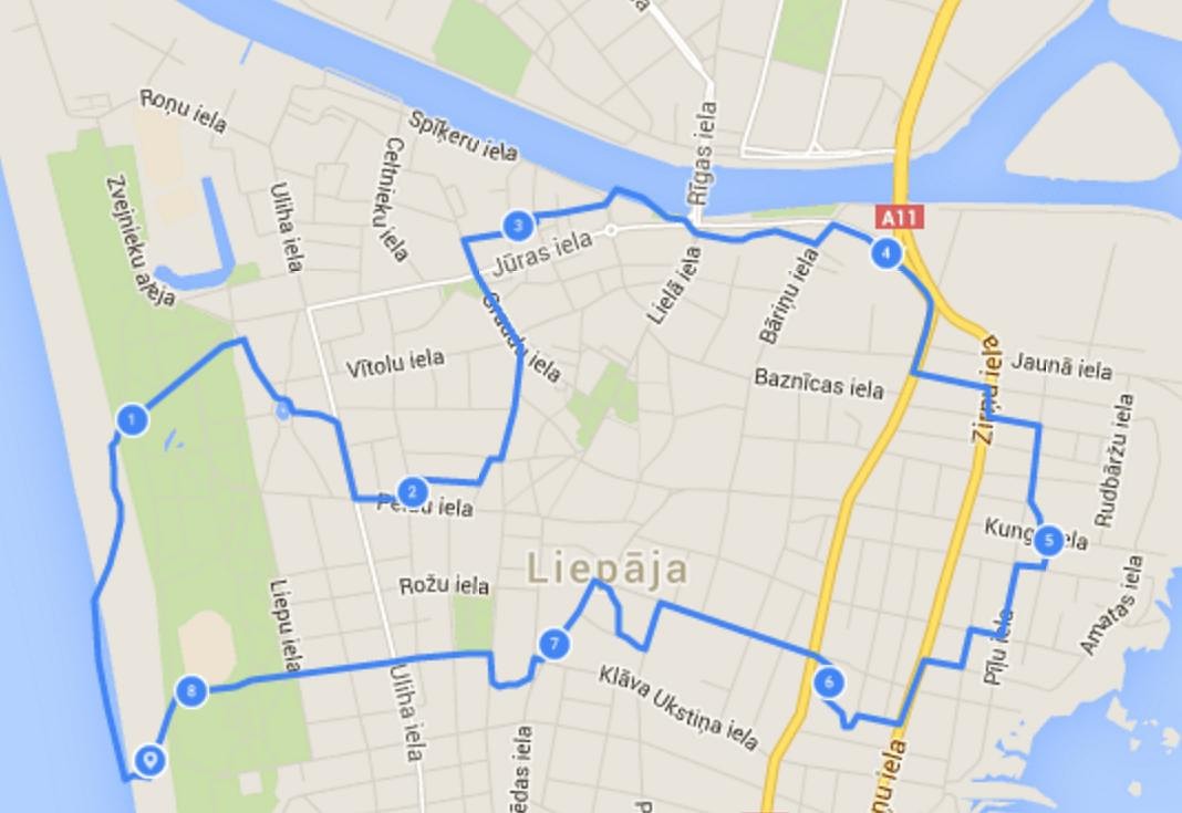Izskries Latviju Liepājā
