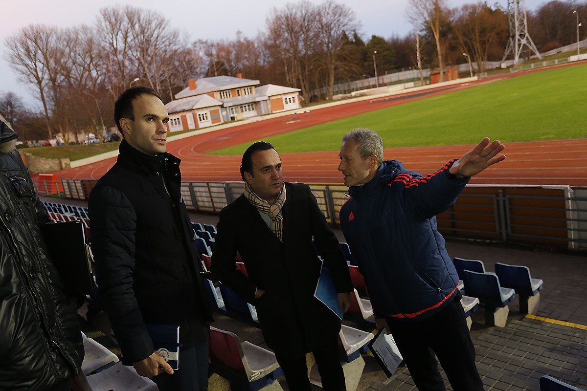 UEFA inspicē “Daugavas” stadionu
