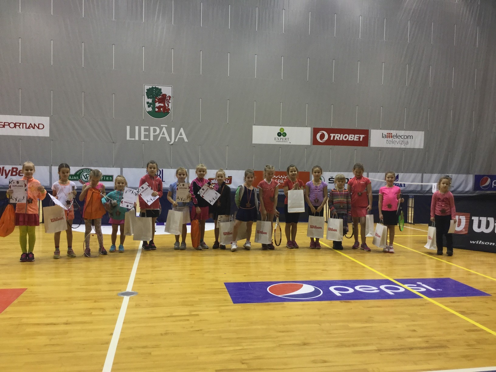 Olimpiskās zvaigznītes atgriežas Liepājā