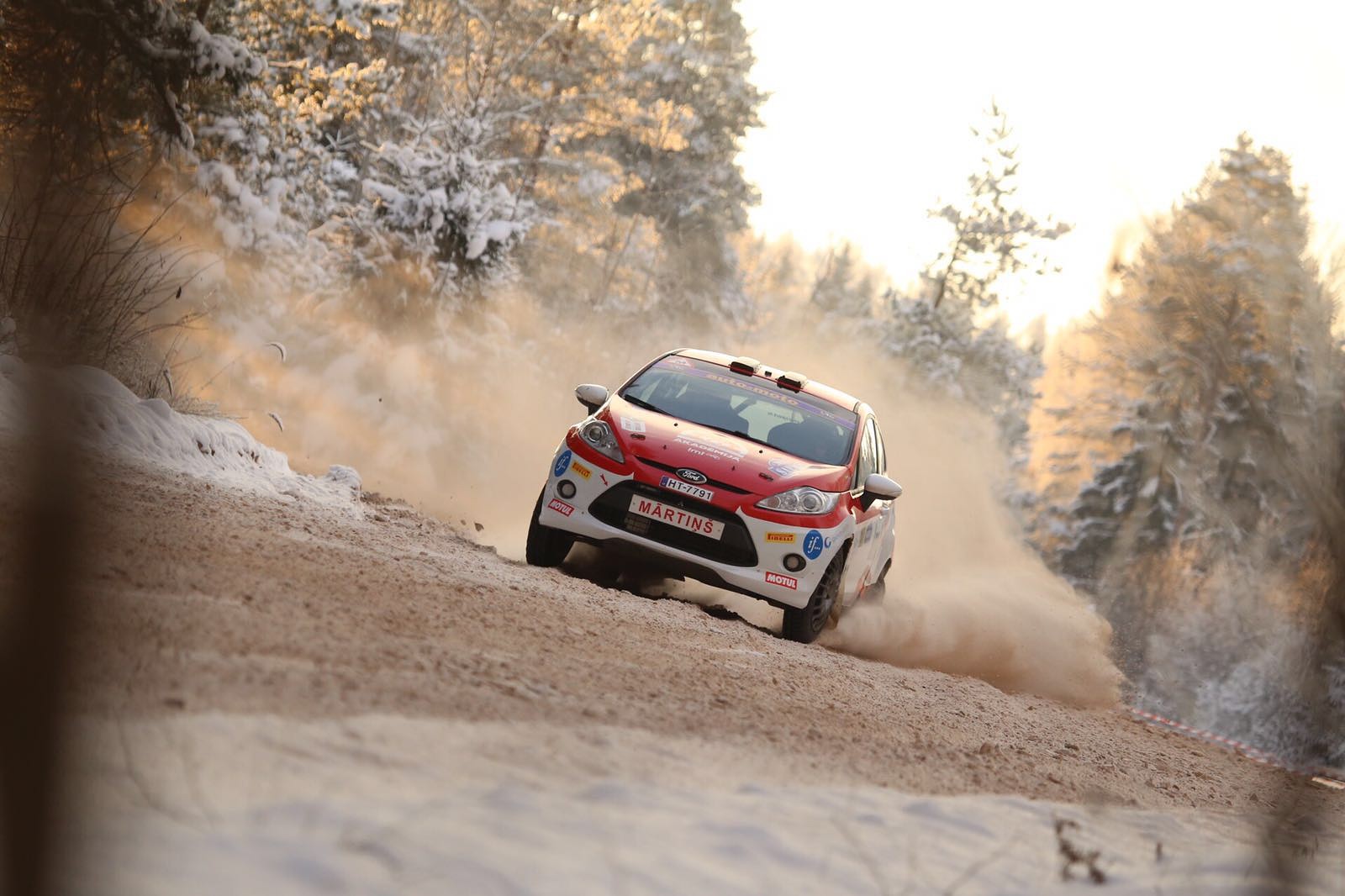 Mārtiņa Seska un Reiņa Vilsona ekipāža – ātrākā no Kurzemes rallijā ”Sarma”