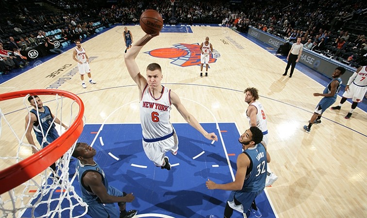 Porziņģis nosaukts par NBA decembra labāko debitantu