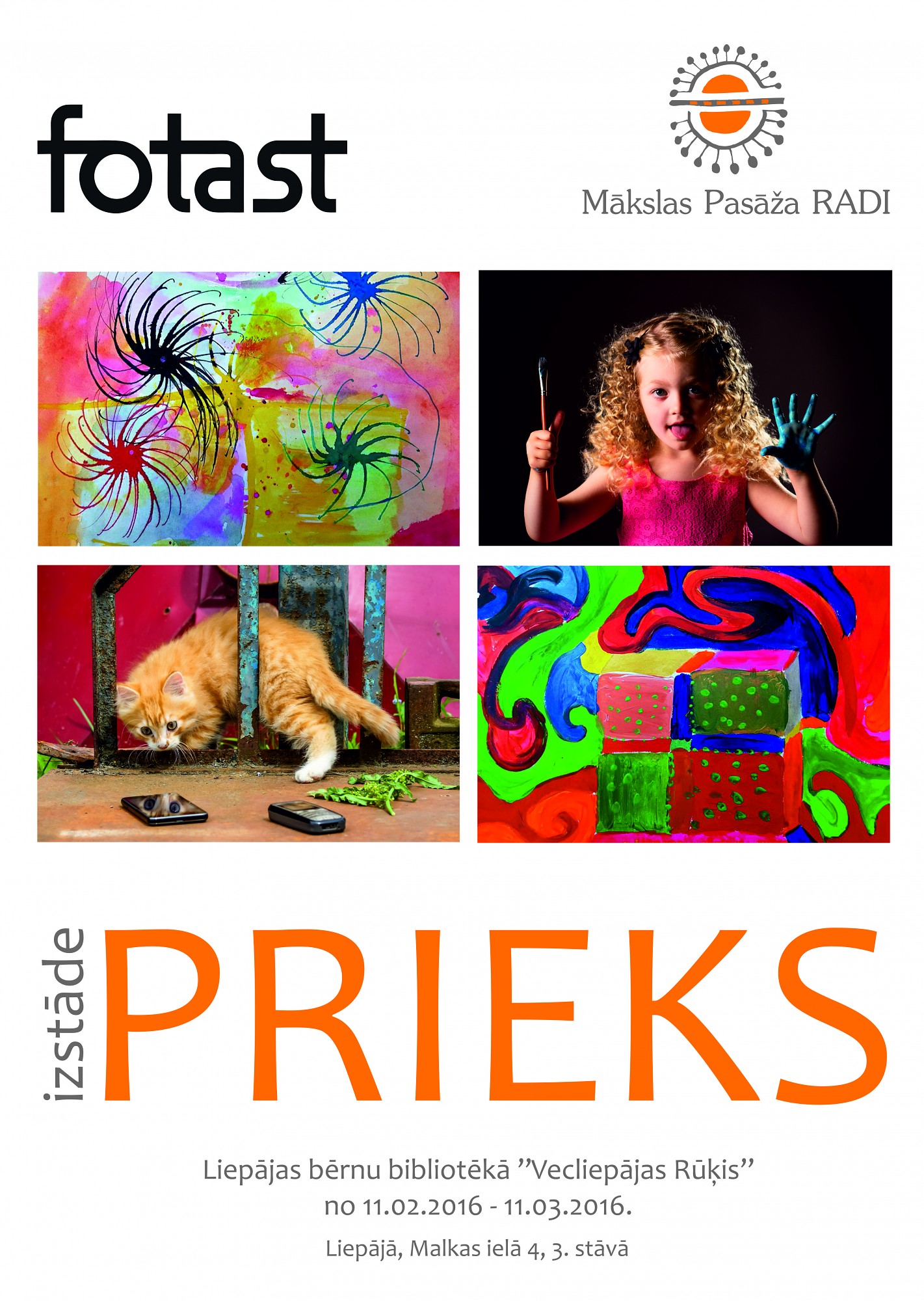 Fotogrāfi un mazie mākslinieki kopā ”priecāsies” ”Vecliepājas Rūķī”
