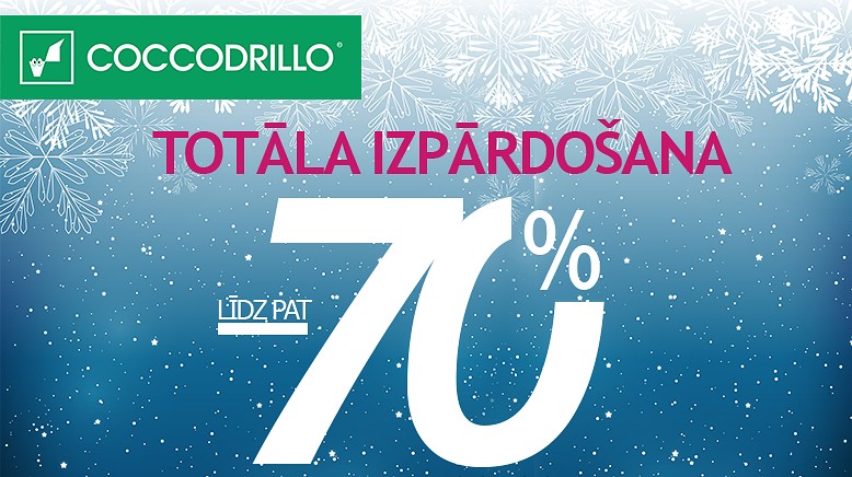 Coccodrillo bērnu apģērbu izpārdošana!