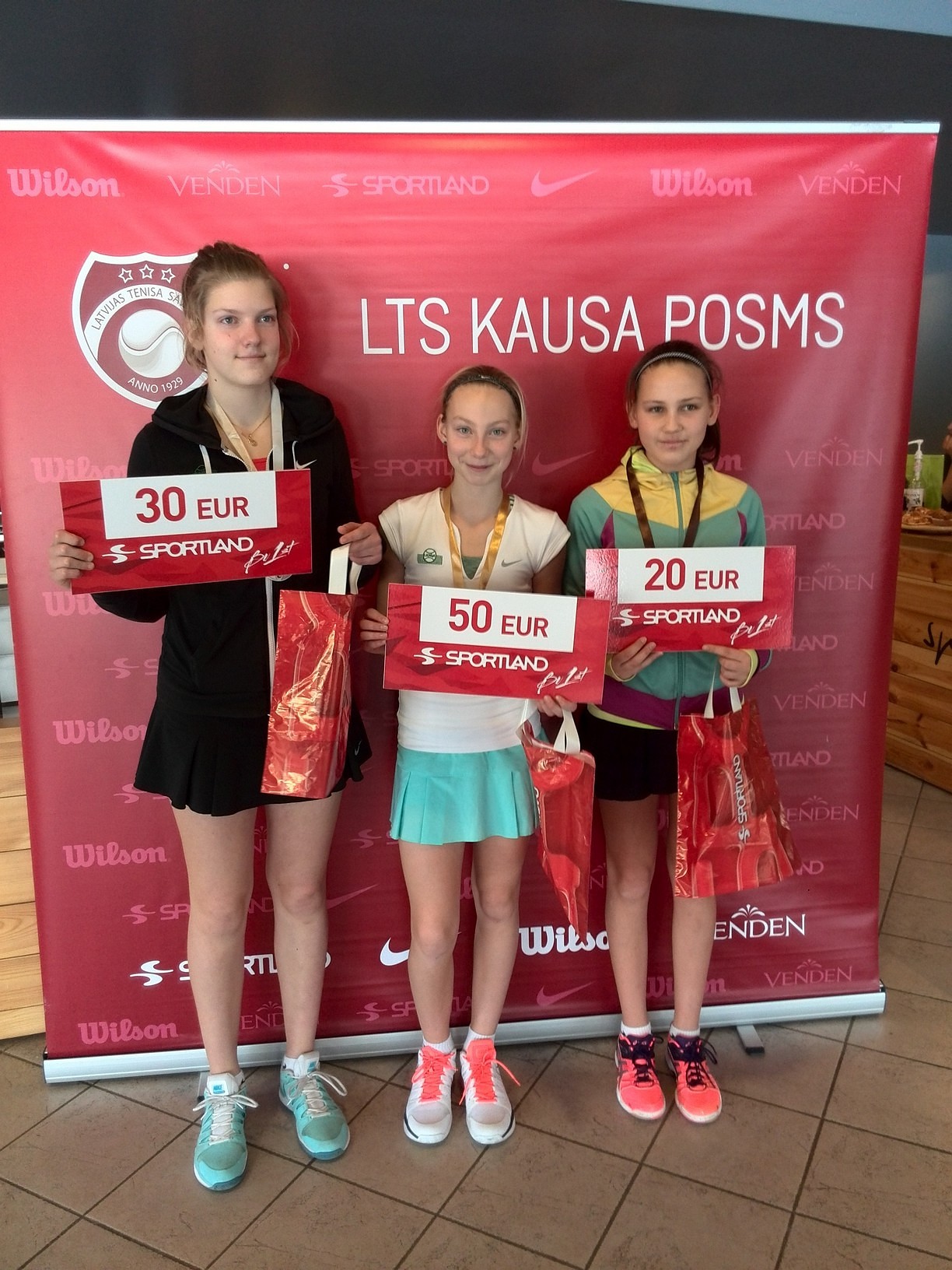 Divi zelti un viens sudrabs LTS kausa kārtējā posmā