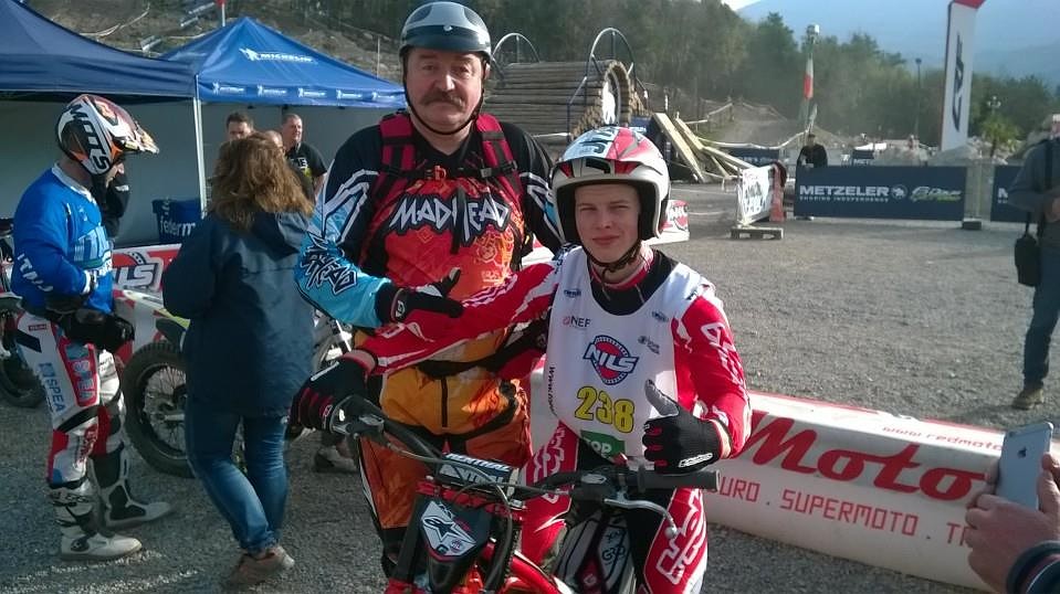 Kristers Einass ieņem 8.vietu Eiropas čempionāta posmā mototriālā