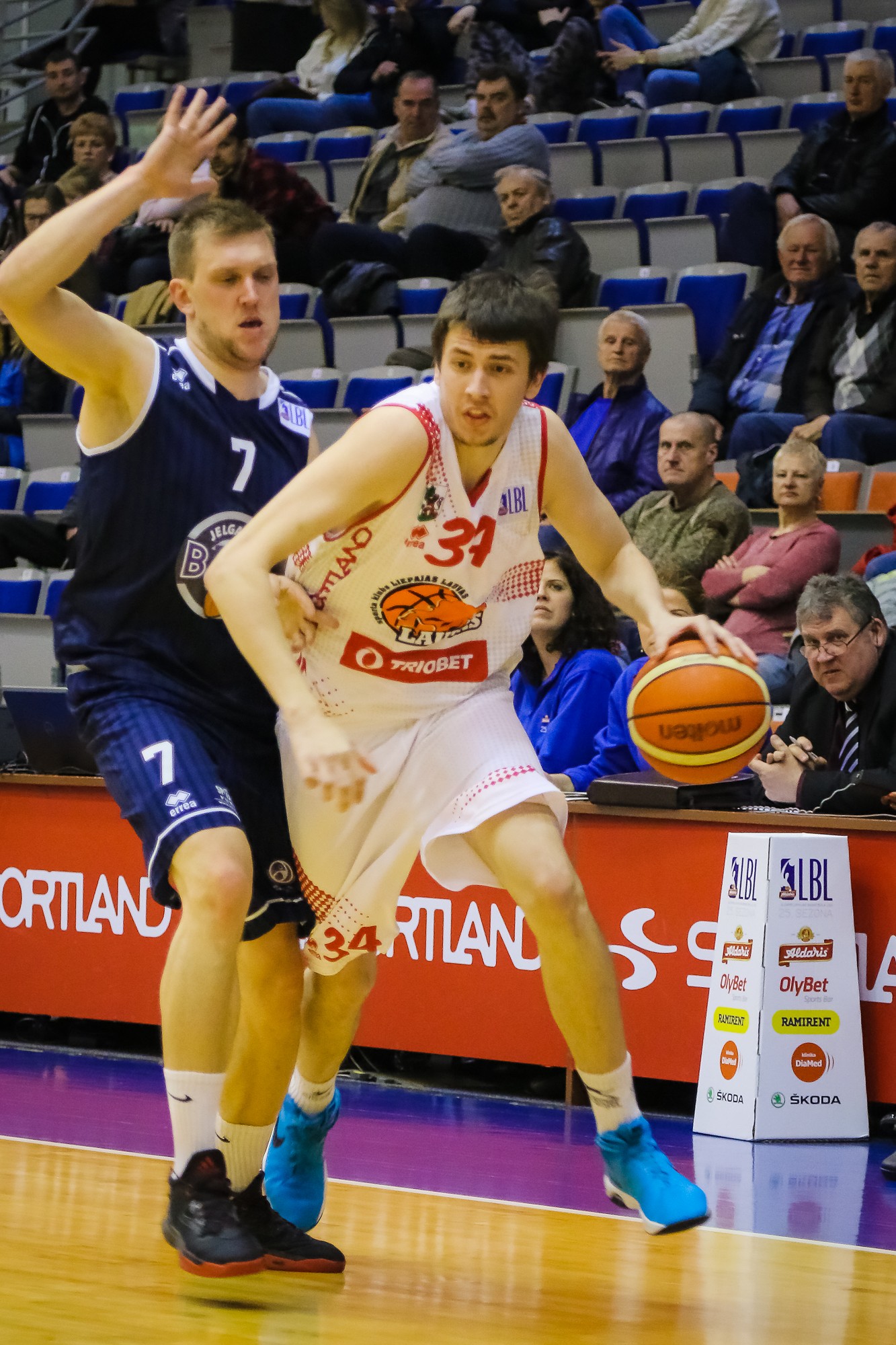 “Liepāja/Triobet” LBL regulāro sezonu noslēdz ar drošu uzvaru pār “Jelgavu”