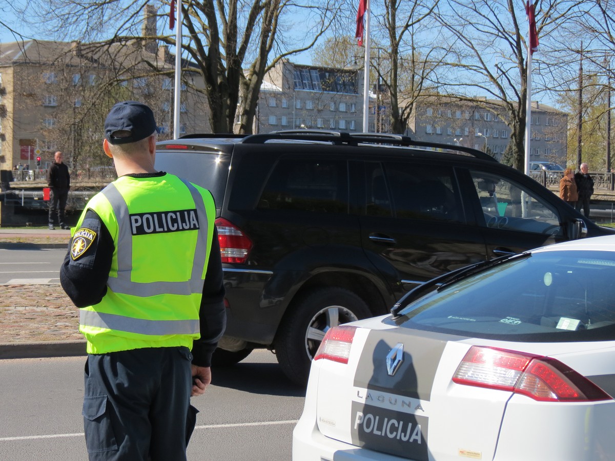 Situācija drošības jomā Liepājā iepriekšējā līmenī