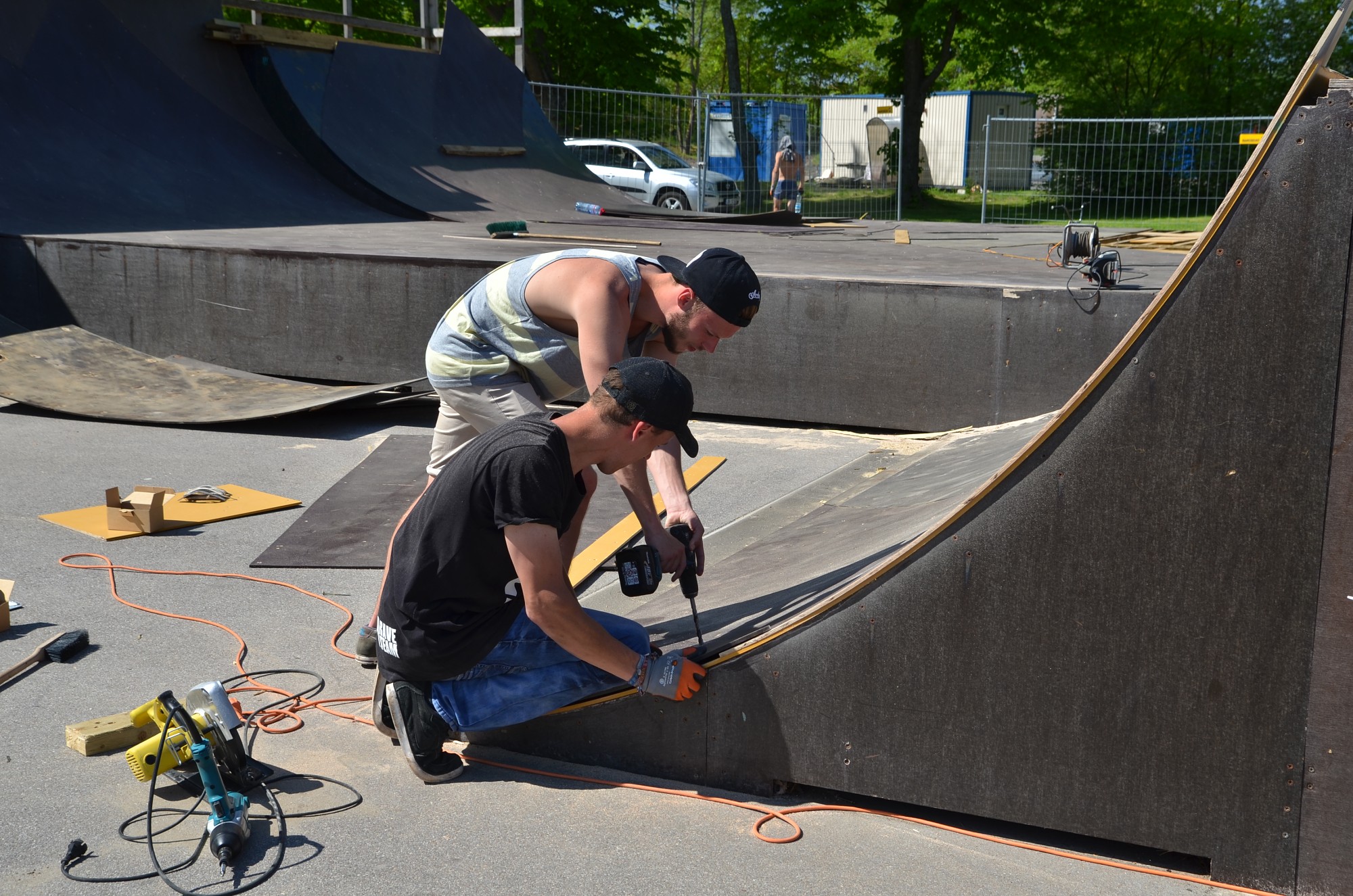 Skeitparks piedzīvo vērienīgu rekonstrukciju