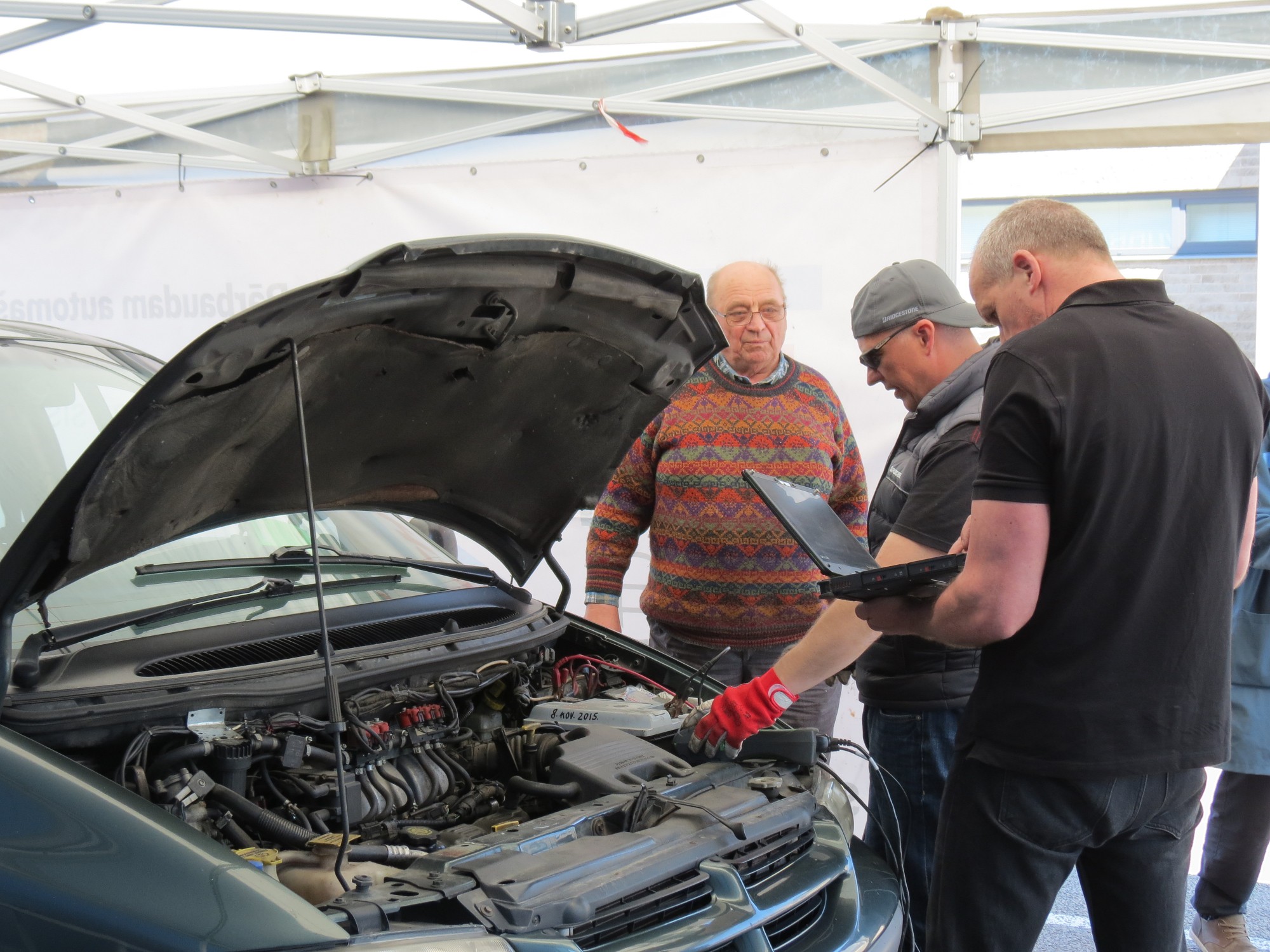 Bezmaksas auto pārbaudei liela piekrišana