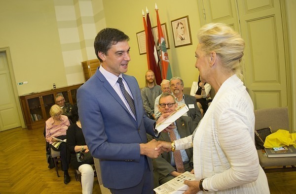 Liepājā viesojas Vācijas vēstnieks un sadarbības partneri no Darmštates