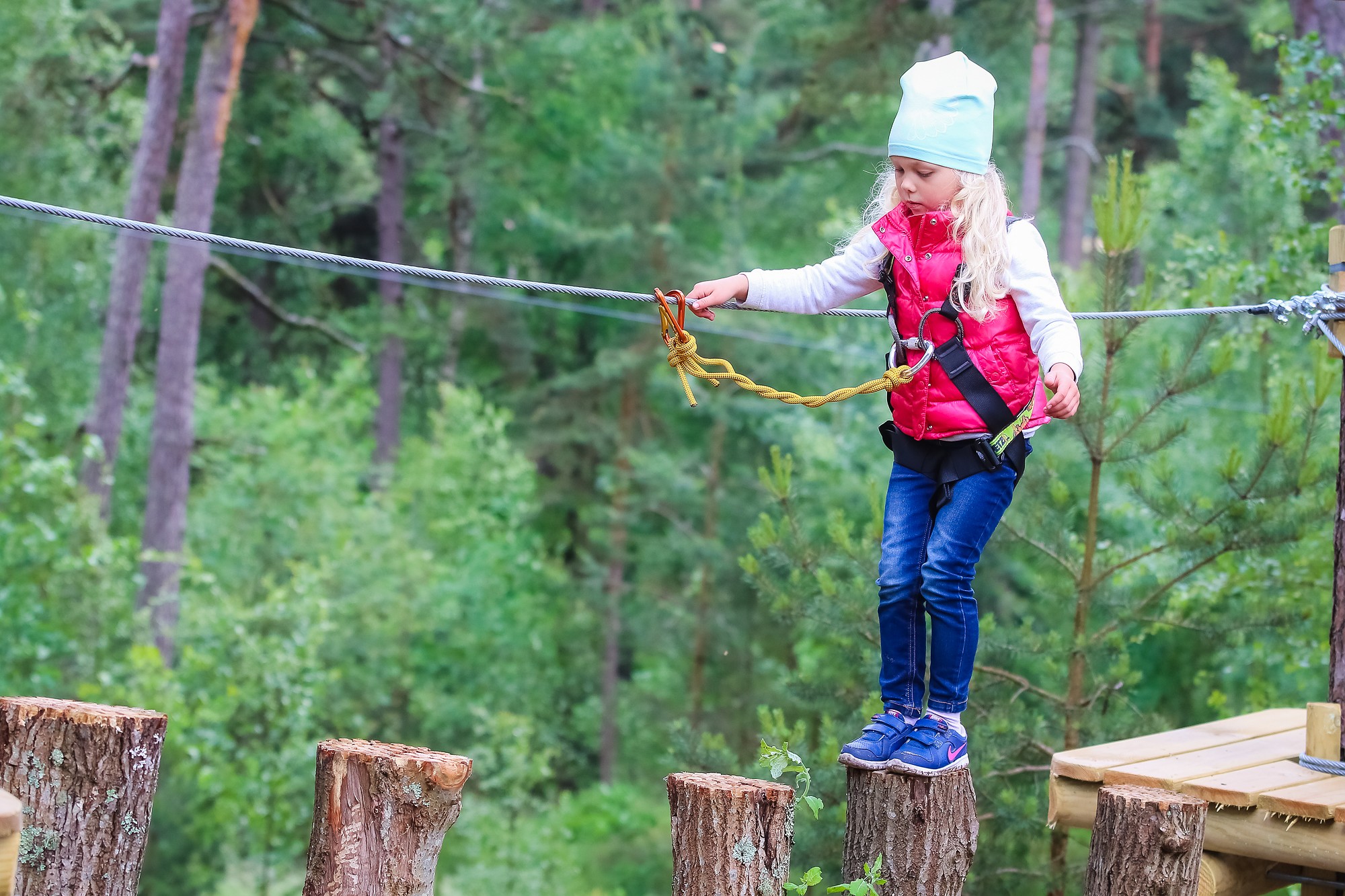 Piedzīvojumu parks “Tarzāns” atvērts apmeklētājiem