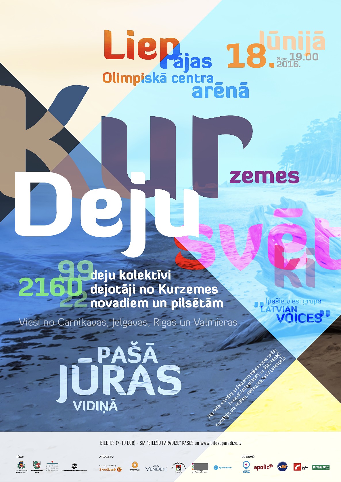 Kurzemes Deju svētki ”Pašā jūras vidiņā”