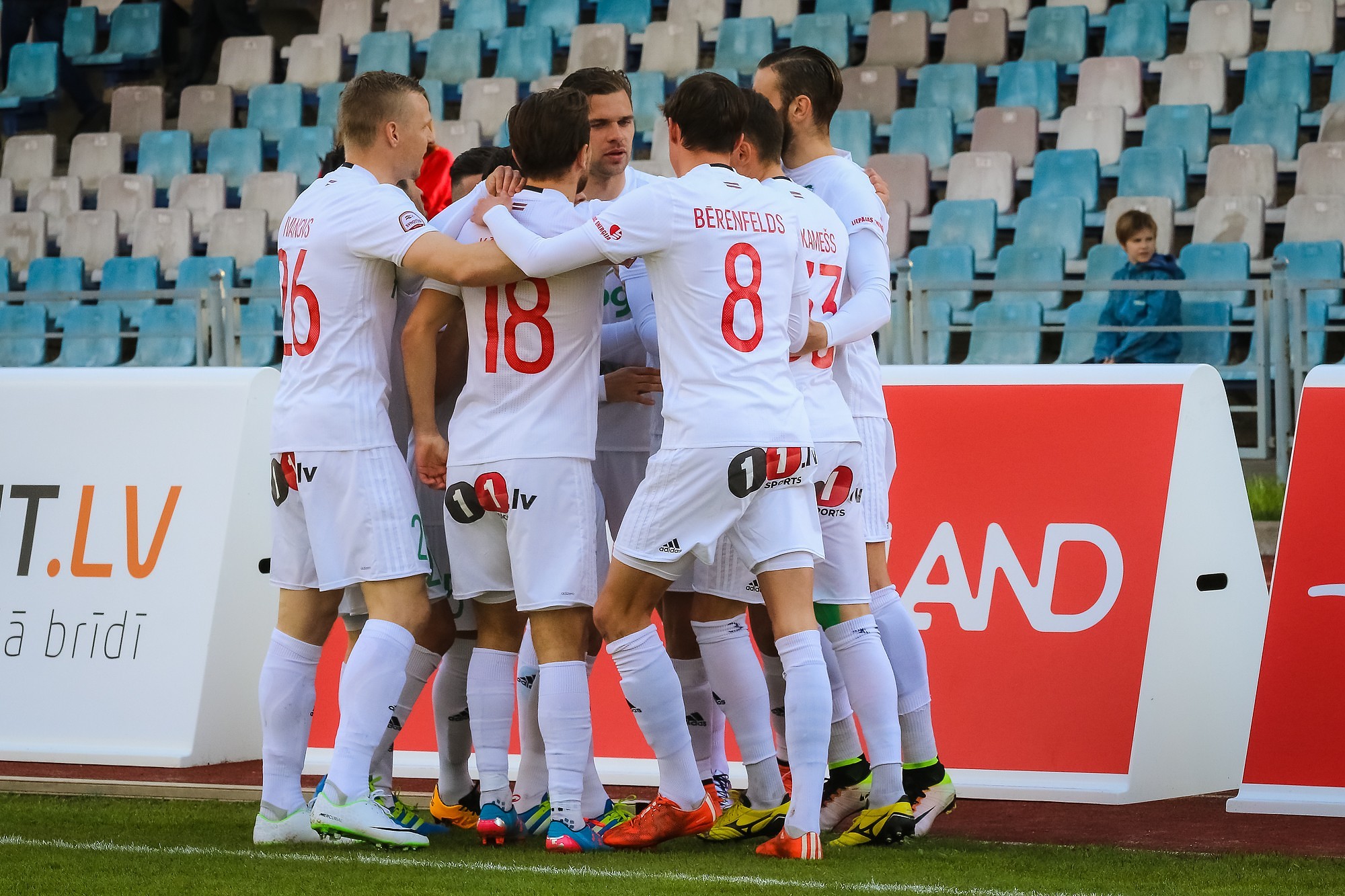 Gauračam hat-trick “Liepājas” uzvarā astotdaļfinālā