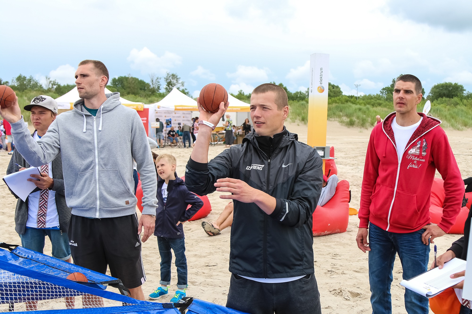 Dāvā enerģiju olimpiešiem