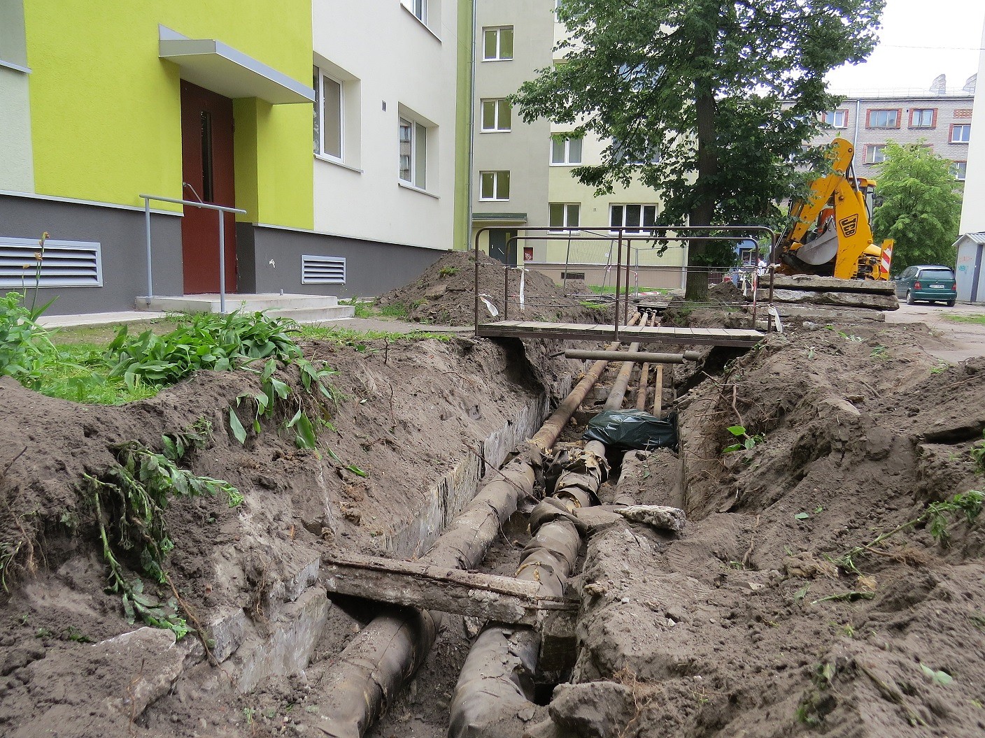 ”Liepājas enerģija” uzsāk siltumtīklu rekonstrukciju māju iekšpagalmos