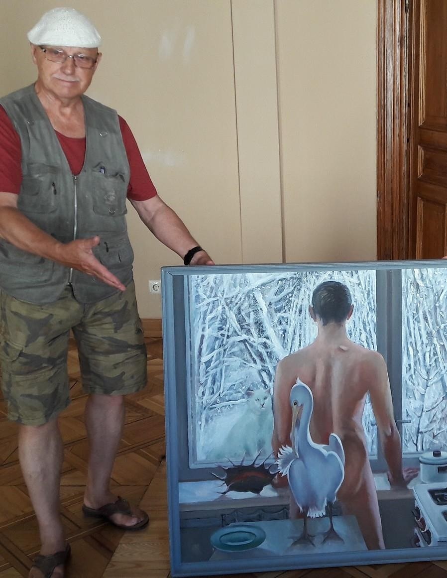 Uzdāvina muzejam pašportretu