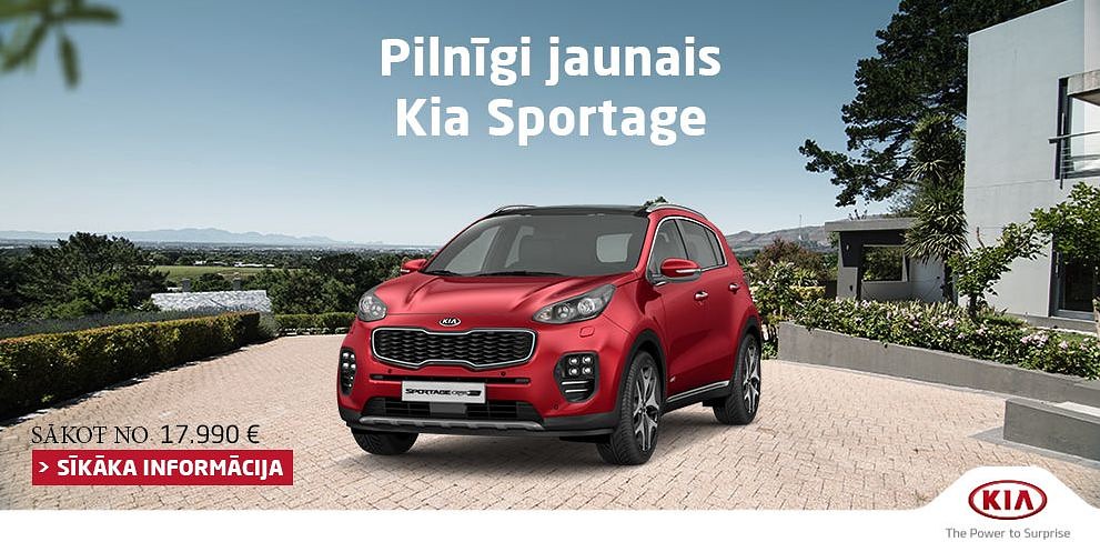 Jaunā KIA SPORTAGE mērķis nav atbilst jūsu vēlmēm, bet tās pārsniegt.
