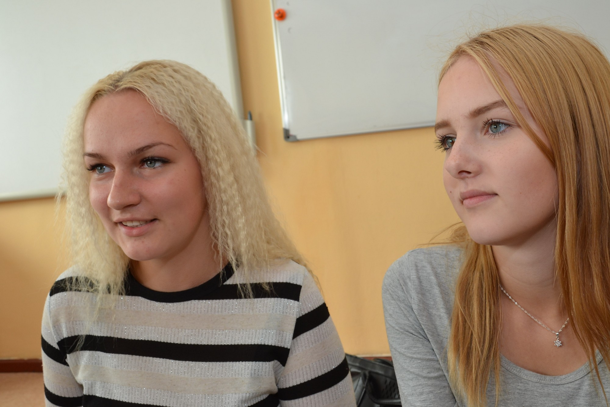 Draudzējas Nīcas un Liepājas skolēni