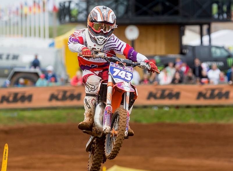 ”Motokurzemes” sportists trešais Latvijas junioru čempionāta posmā