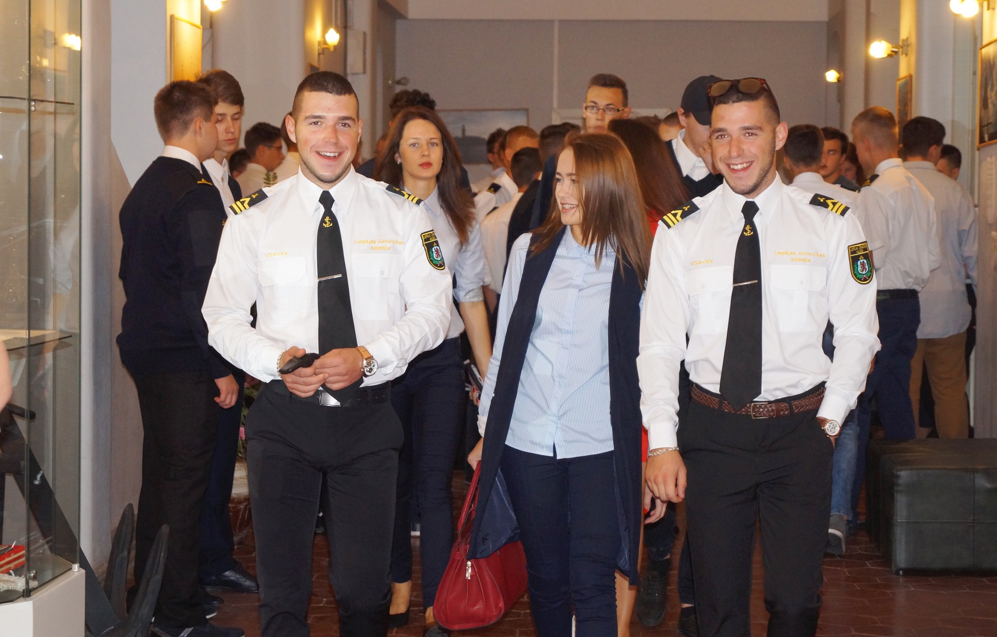 Liepājas Jūrniecības koledža mācību gadu uzsāk kuplākā pulkā