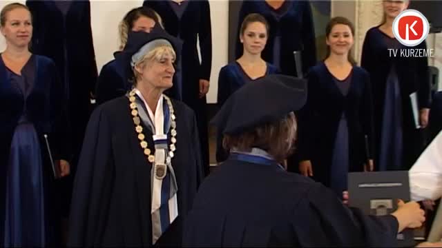 Inaugurē Liepājas Universitātes jauno rektori Daci Markus