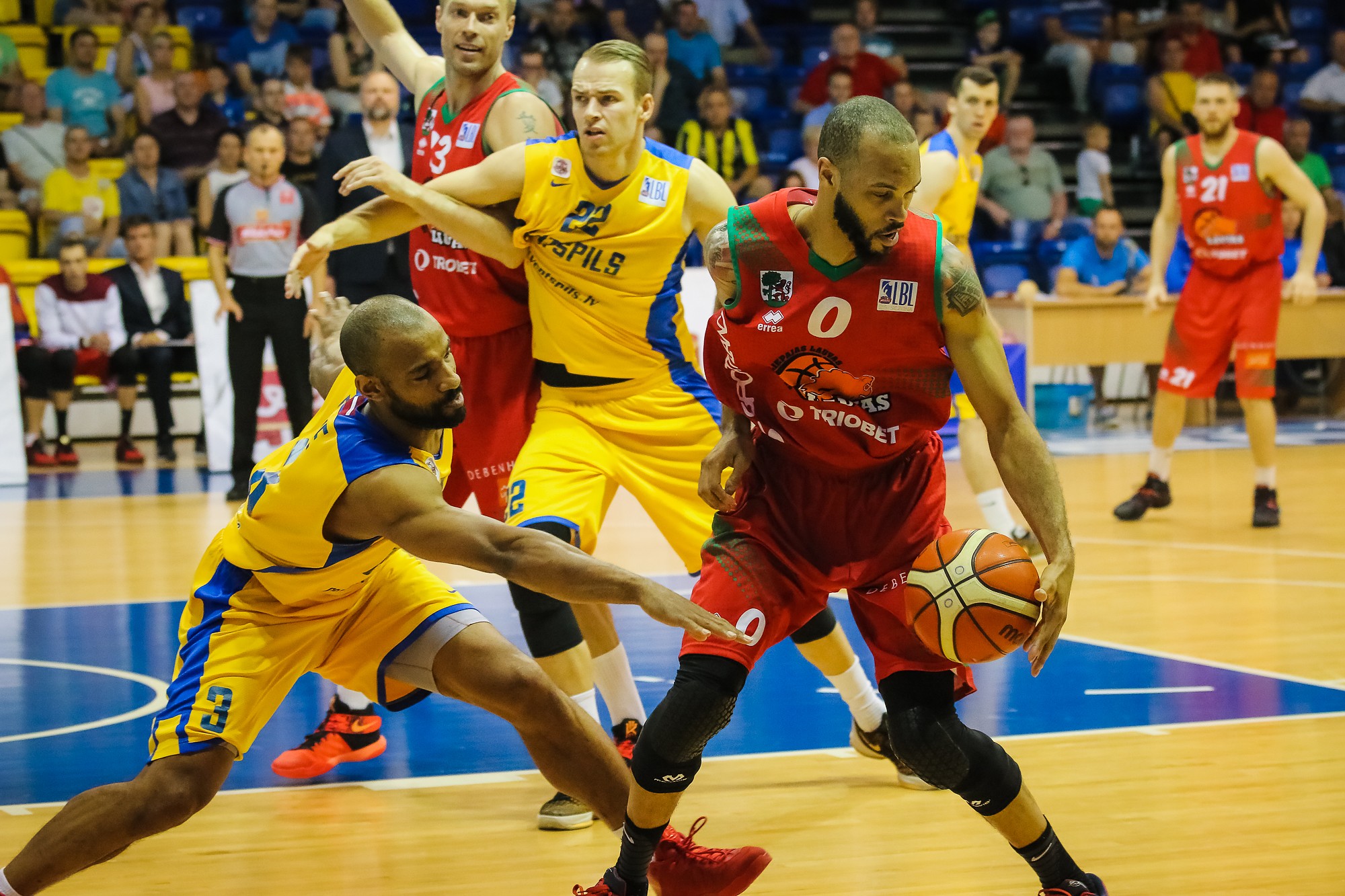 “Ventspils” basketbolisti pārbaudes spēlē uzvar “Liepāja”/”Triobet” komandu
