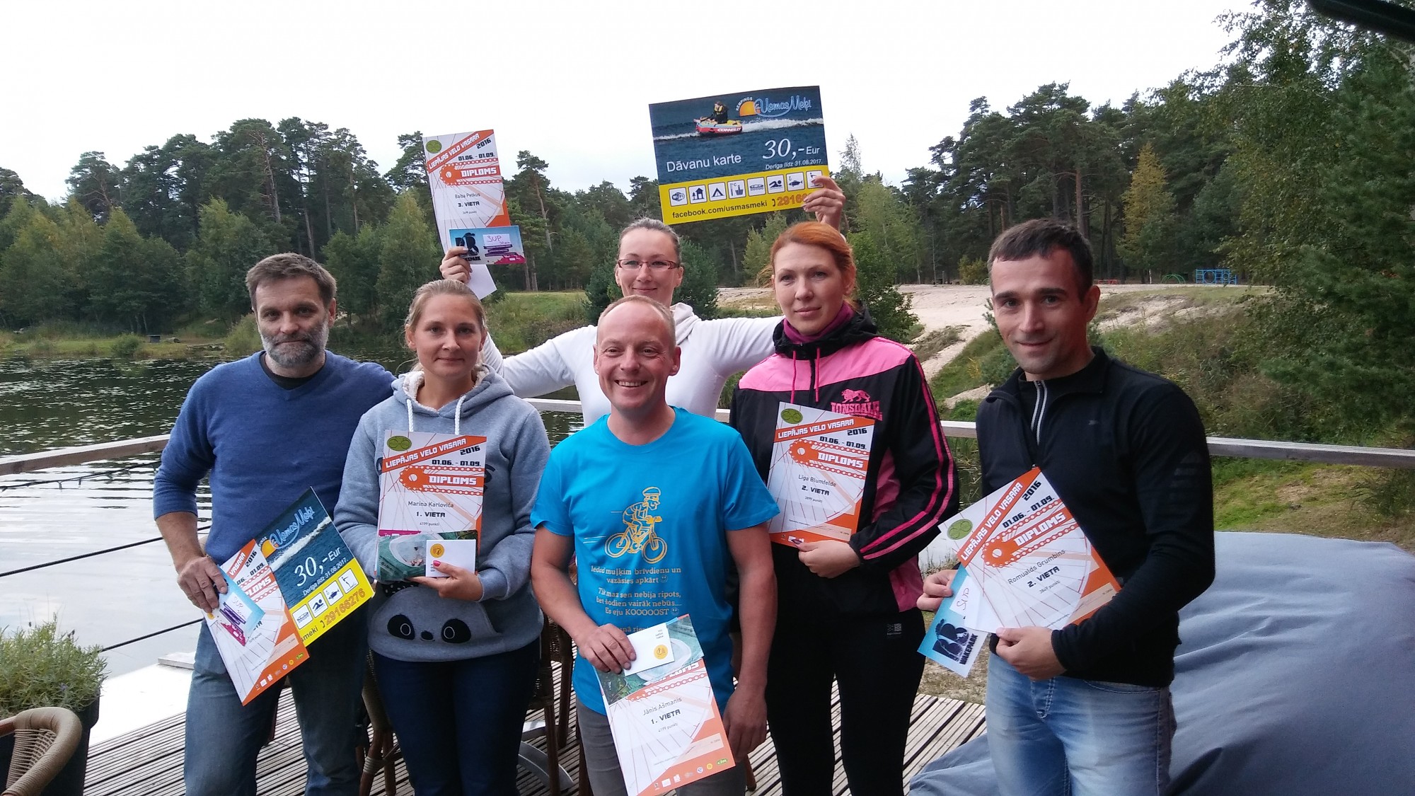 Par “Liepājas velo vasaras” uzvarētājiem kļūst Marina Karloviča un Jānis Ašmanis