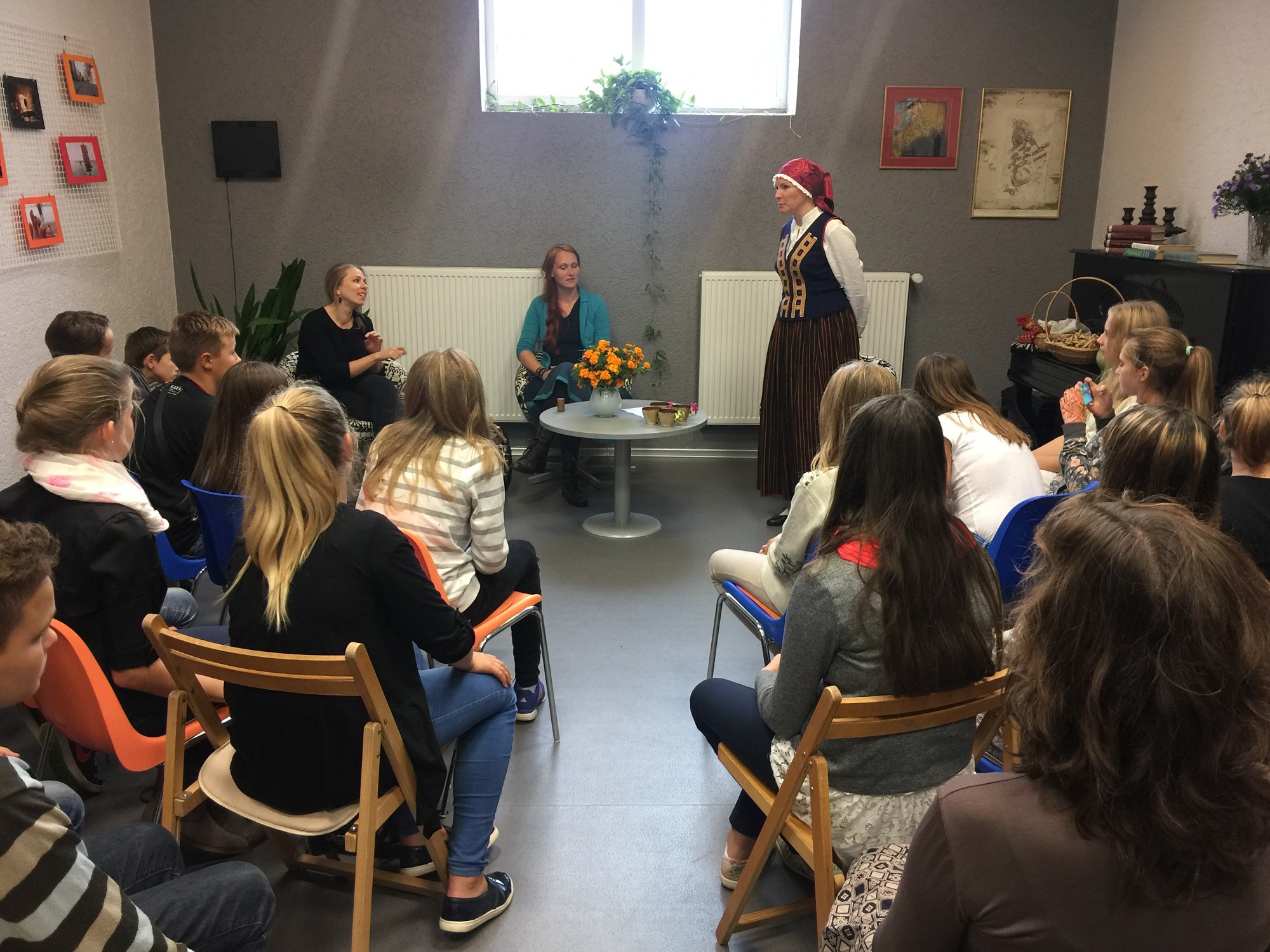 Jaunieši pulcējas meistarklasē par darba tikumu